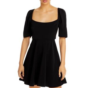 Lucy Paris Cut Out Black Dress